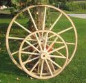 Hwavy duty 2 inch rim wagon wheel