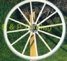 sealed bearing pony cart wheel