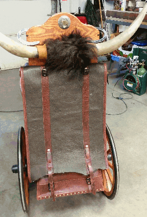 sealed bearing wagon wheel on gun cart