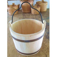 Large Premium Pine Water Bucket